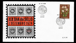 MACAU COVER - 1974 STAMP DAY - MACAU - DIA DO SELO (STB10-567) - Covers & Documents