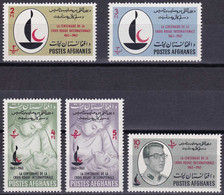 Afghanistan YT 747/51 Mi 799A/802A Année 1963 (MNH **) - Afghanistan