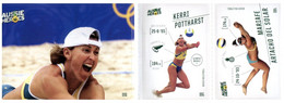 (XX 5) Australian Aussie Heroes - Olympic & Paralympic Games 2020 (part Of Collectable Supermarket) Beach Volleyball - Palla A Mano