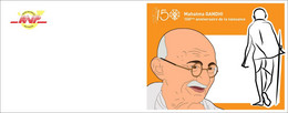 BURUNDI 2021 - RARE BOOKLET - MIXED SHEETLET 10v - JOINT ISSUE MAHATMA GANDHI 150 TH BIRTH ANNIVERSARY - RARE MNH - Mahatma Gandhi
