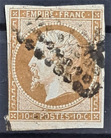 FRANCE 1853 - Canceled - YT 13A - 10c - 1853-1860 Napoléon III