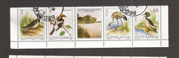 1991 2463.-66  AUSVERKAUF  JUGOSLAVIJA OSLAWIEN WWF BIRDS VOEGEL USED - Gebraucht