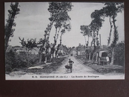 Cpa  62 MARQUISE / La Route De Boulogne - Marquise