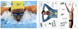 (XX 5) Australian Aussie Heroes - Olympic & Paralympic Games 2020 (part Of Collectable Supermarket) Swimming - Zwemmen