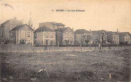 92-BECON-LES-BRUYERES-LA RUE D'ALSACE - Autres & Non Classés