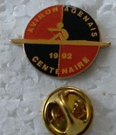 Pin's - Sports - Aviron - AGENAIS - 1992 - CENTENAIRE - - Rudersport