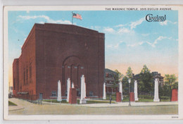 Cleveland The Masonic Temple Euclid Avenue Temple Franc-Maçonnerie Freemasonry - Cleveland