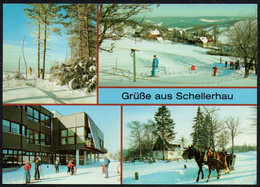 F2893 - TOP Schellerhau FDGB Heim Otto Buchwitz - Bild Und Heimat Reichenbach - Schellerhau