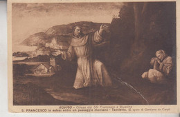 ROVIGO  CHIESA DEL SS. FRANCESCO E GIUSTINA  S. FRANCESCO IN ESTASI NO VG - Rovigo