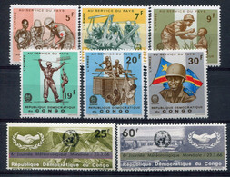 République Démocratique Du Congo  605/612 ** - Mint/hinged