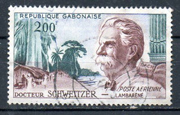 GABON. PA 1 Oblitéré De 1960. Docteur Schweitzer. - Albert Schweitzer