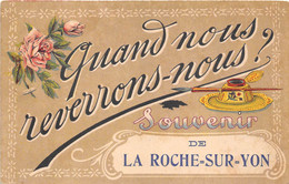 85-LA-ROCHE-SUR-YON- QUAND NOUS REVERRONS-NOUS , SOUVENIR DE LA ROCHE-SUR-YON - La Roche Sur Yon