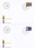 Michel 1751-1752 Illustrierte Einzel FDC - Covers & Documents