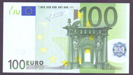 Finnland, 100 Euro Trichet L - H002 G4, Unc., Extrem Selten - 100 Euro