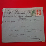 LETTRE CONSTANTINE POUR TROYES - Lettres & Documents