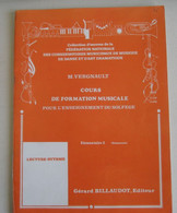 Cours De Formation Musicale Pour L'enseignement Du Solfege De M.VERGNAULT Elémentaire 2 - Insegnamento