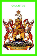 FREDÉRICTON, NB - ARMOIRIES - THE ARMORIAL BEARINGS, LEGISLATIVE ASSEMBLY OF NEW BRUNSWICK - - Fredericton