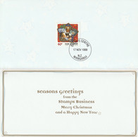 NEW ZEALAND 1999 Christmas: Promotional Card CANCELLED - Lettres & Documents