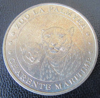 France - Médaille De La Monnaie De Paris - Zoo La Palmyre 2003, Félins (Lion, Léopard ?) - TBE - 2003