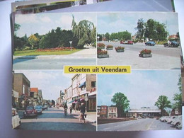 Nederland Holland Pays Bas Veendam Met VW Kever En Kerkstraat - Veendam