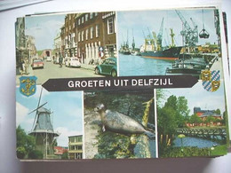 Nederland Holland Pays Bas Delfzijl Met Zeehondje - Delfzijl