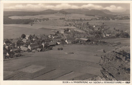 8294) Blick V. D. KAISERKRONE Auf SCHÖNA U. REINHARDTSDORF - Super HAUS DETAILS  Alt ! 1941 - Schöna