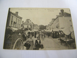 CPA - Pacy Sur Eure (44) -  Le Marché - Hôtel St Lazare - Maison Bourgoin - 1905 - SUP  (FL 81) - Pacy-sur-Eure