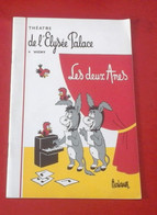 Programme Elysée Palace Vichy Saison 1969 La Revue Des Deux Anes Pierre Jean Vaillard Christian Vebel Saint Sernin - Programmi
