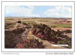 Vintage Postcard Of View From Bury Hill  Sussex - Altri & Non Classificati