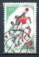 GABON. N°182 Oblitéré De 1965. Football Aux Jeux Africains De Brazzaville. - Usati