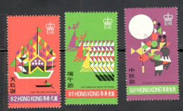 HONG KONG 1975:Michel 310-12 Mnh** - Unused Stamps