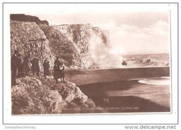 RP ROUGH SEA SPLASH POINT SEAFORD CLIFFS No.065 Sussex UNUSED - Other & Unclassified