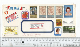 New Zealand HeiHei To Reading Penn USA With Cinderellas.................(Box 2) - Covers & Documents