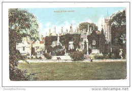 SWANSEA SINGLETON ABBEY OLD COLOUR POSTCARD WALES UNIVERSITY COLLEGE OF WALES - Glamorgan