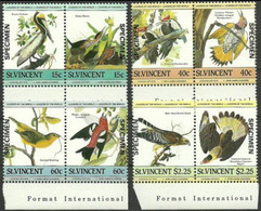 ST.VINCENT 1985 Birds Pelican Se-te MARG.PAIRS:4 - Pélicans