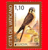 Nuovo - MNH - VATICANO - 2021 - Europa – Uccelli - Fauna Selvatica A Rischio Di Estinzione – Gheppio – 1.10 - Nuevos