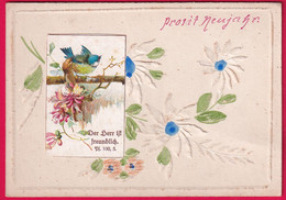 Prägekarte Um 1900, Prosit Neujahr - Año Nuevo
