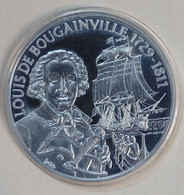 Sea Explorers - Louis De Bougainville 1729-1811. Sailing Ship. Silver. PROOF - Otros & Sin Clasificación