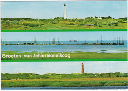 Groeten Van Schiermonnikoog - O.a. Vuur- En Watertoren - (Nederland/Holland) -L 2849- Phare / Leuchtturm / Lighthouse - Schiermonnikoog