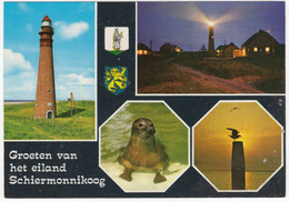 Groeten Van Het Eiland Schiermonnikoog - O.a. 2x Vuurtoren -(Nederland/Holland) -L 2273- Phare/Leuchtturm/Lighthouse - Schiermonnikoog