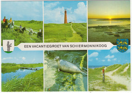 Een Vacantiegroet Van Schiermonnikoog - O.a. Vuurtoren, Zeehond -(Nederland/Holland) -L 186- Phare/Leuchtturm/Lighthouse - Schiermonnikoog