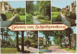 Groeten Van Schiermonnikoog - Badweg, Langestreek, Middenstreek, Fietspad - (Nederland/Holland) - L 6257 - Schiermonnikoog