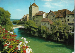 SUISSE - BRUGG - Schwarzer Turm Mot Aarebrücke - Brugg