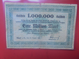 Adorf 1 MILLION MARK 1923 Circuler (B.24) - Collections