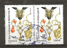 Année 2021 Bijoux Traditionnels De Méditerranée Réf 2 - Used Stamps