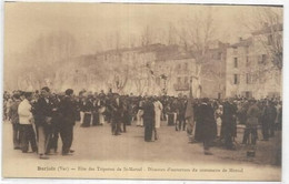 D 83.  BARJOLS. LA FETE DES TRIPETTES  DE ST MARCEL.  DISCOURS D OUVERTURE DU CENTENAIRE DE MISTRAL - Barjols