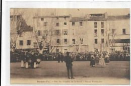 D 83.  BARJOLS. LA FETE DES TRIPETTES  DE ST MARCEL.  DANSES PROVENCALES - Barjols