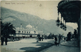 CPA AK MONACO - MONTE-CARLO - Cafe De Paris (476716) - Wirtschaften & Restaurants