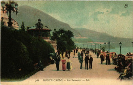 CPA AK MONACO - MONTE-CARLO - Les Terrasses (476929) - Terrassen