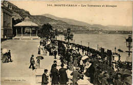 CPA AK MONACO - MONTE-CARLO - Les Terrasses Et Kiosque (476981) - Las Terrazas